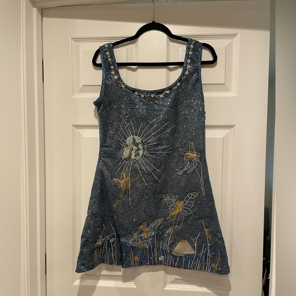 Glitter fairy mini dress